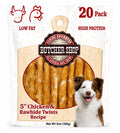 Butcher Shop Chicken & Rawhide Twists Recipe 5" 20Pk